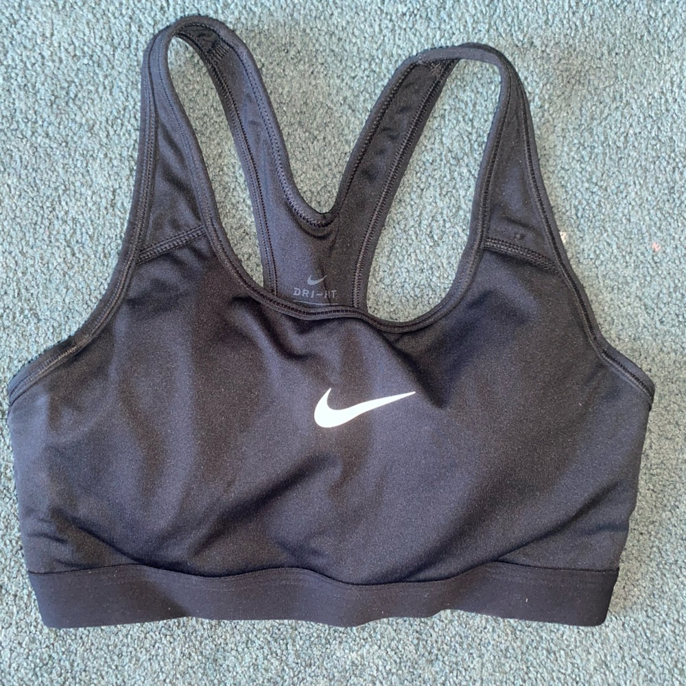 Like new Nike black sports bra